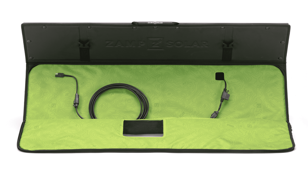 Zamp Solar OBSIDIAN® SERIES 100-Watt Portable Kit - Unregulated Zamp Solar OBSIDIAN® SERIES 100-Watt Portable Kit - Unregulated