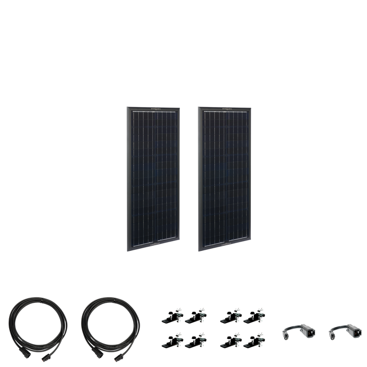Sol OBSIDIAN Series 90 Watt Solar Panel Kit (2x45) – Zamp Solar